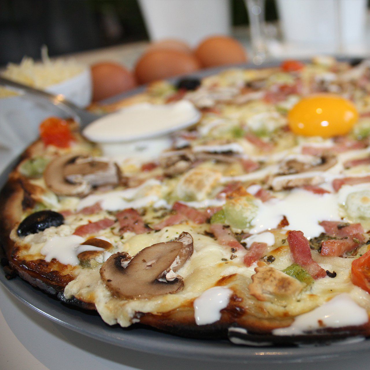 Pizza Carbonara Pizzavroom