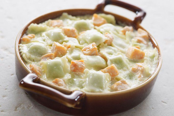 RAVIOLES AUX SAINT-JACQUES