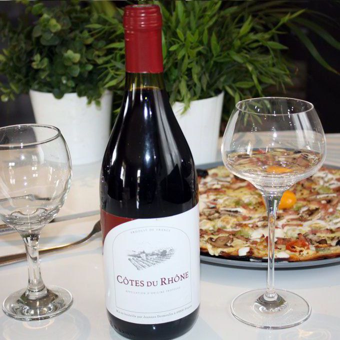 cotes du rhone pizzavroom