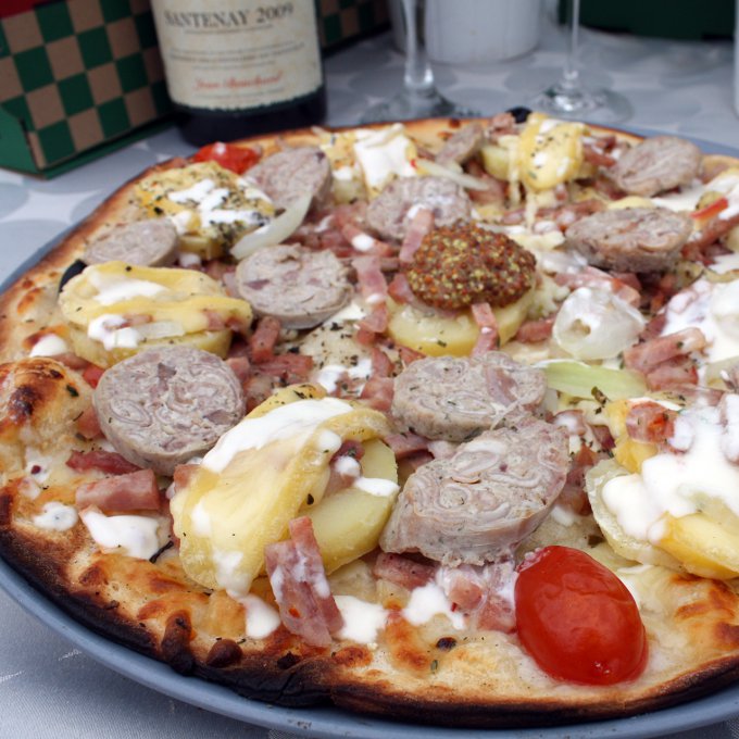 Pizza lyonnaise pizzavroom